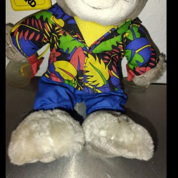 BUBBA ON BOARD Window Auto Hanger MATTEL VINTAGE 1998 Talking Bear 13 inch Plush - Picture 3 of 9
